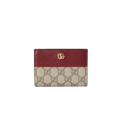 GUCCI BI-COLOR GG MARMONT SMALL WALLET ‎841360 (11.5*8.5*3cm)